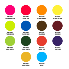 AK16055 SPECIAL BOX FULL RANGE THE INKS 28 Colors