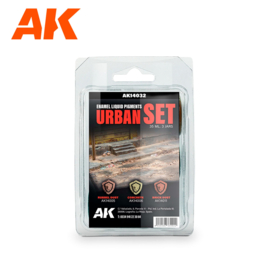 AK14032 URBAN SET – ENAMEL LIQUID PIGMENT