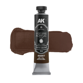 AKAD017 EARTH BROWN – ARTISTIC DENSE ACRYLIC COLOR