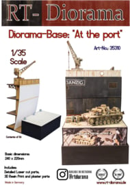 RT35310 1:35 RT-Diorama Diorama-Base: "At the port" Basic dimensions: 24 x 22cm