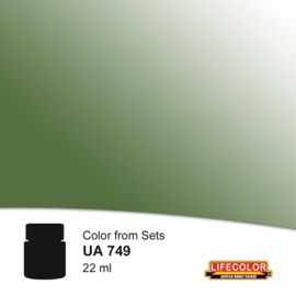 UA749 LifeColor Vegetable Origin Damp Green (22ml) FS34187