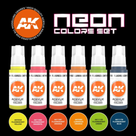 AK11610 3rd Gen  NEON COLORS SET