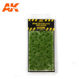 AK8139 Dio-Mat Tufs With Fallen Leaves Summer1:48, 1:35 or 1:32.