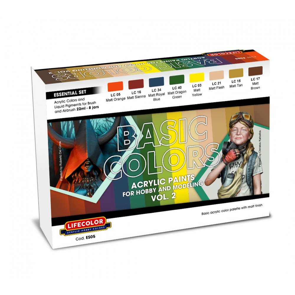 BES05 Lifecolor Basic Colors Vol 2