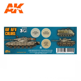 AK11650 3rd Gen IDF AFV COLORS