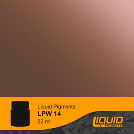LPW14 Lifecolor Liquid pigmentsDark Rust 22ml