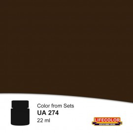 UA274 SCC 1A Very Dark Brown