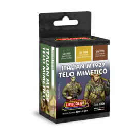 CT06 Lifecolor Italian M1929 Uniform colors (3x 22ml)