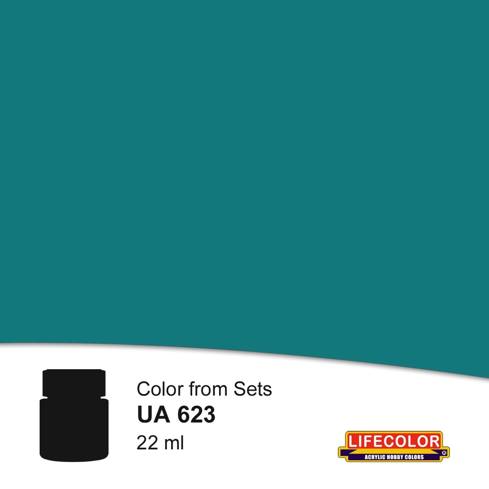 UA623 Lifecolor US NAVY WWII Sea Blue 5 S