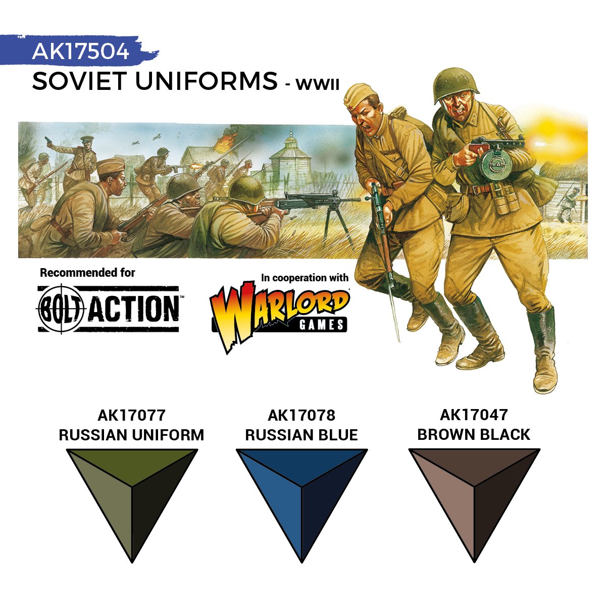 AK17504 SOVIET WWII UNIFORMS – QUICK GEN SET