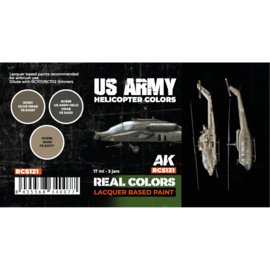 RCS121 US Army Helicopter Colors