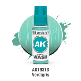 AK19313 VERDIGRIS – ACRYLIC WASH