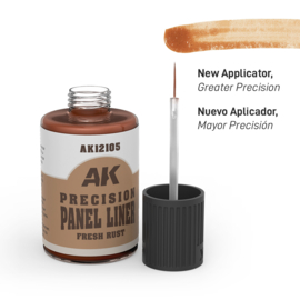 AK12105 FRESH RUST Precision panel liner