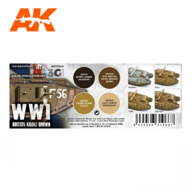 AK11644 3rd Gen WWI BRITISH COLORS MODULATION SET