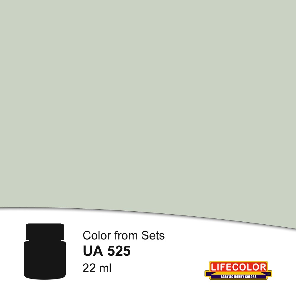 UA525 Lifecolor Regia Aeronautica Grigio Azzurro Chiaro 1 (Italian Air Force WWII Light Blue Grey 1)
