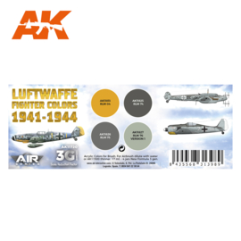 AK11720 3rdGen LUFTWAFFE FIGHTER COLORS 1941-1944