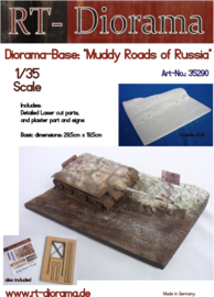 RT35290 Diorama-Base: "Muddy Roads of Russia"