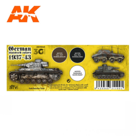 AK11645 3rd Gen GERMAN STANDARD COLORS 37-43