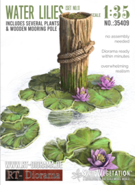 RT35409 1:35 RT-Diorama Water Lilies No.1