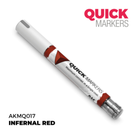 AKMQ017 Infernal Red  Quick Marker