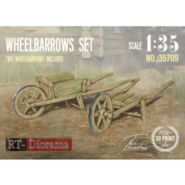 RT35709 1:35 RT-Diorama Wheelbarrow Set