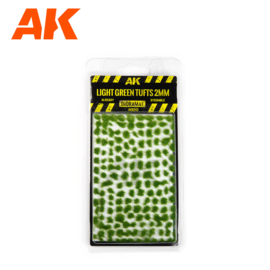 AK8243 LIGHT GREEN TUFTS 2MM