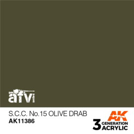 AK11386 S.C.C. NO.15 OLIVE DRAB – AFV