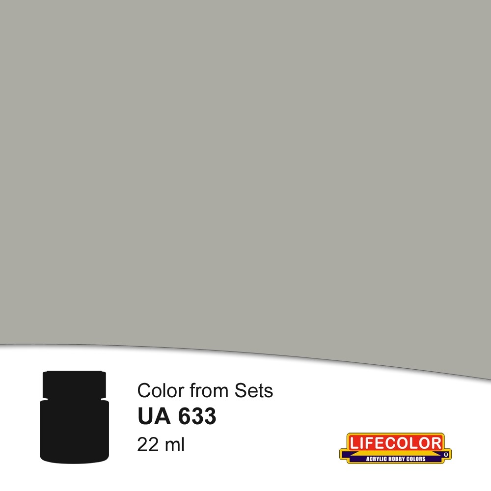 UA633 Lifecolor Royal Navy WWII Admiralty light grey 507C