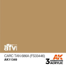 AK11349 CARC Tan 686A (FS33446)