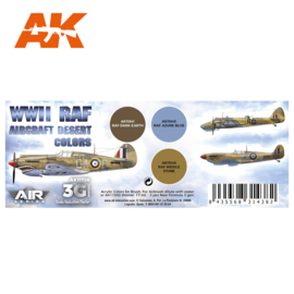 AK11726 3rd Gen WWII RAF AIRCRAFT DESERT COLORS