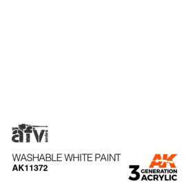 AK11372 WASHABLE WHITE PAINT – AFV