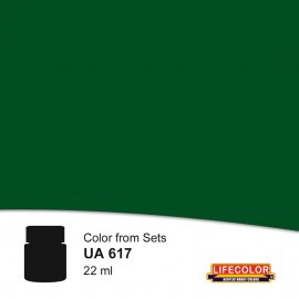 UA617 LifeColor Verde Scuro Antvegetativo (22ml) FS 34092 Part of CS15