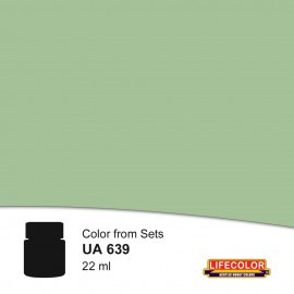 UA639	LifeColor Western Approach Green (22ml)	Part of set CS34