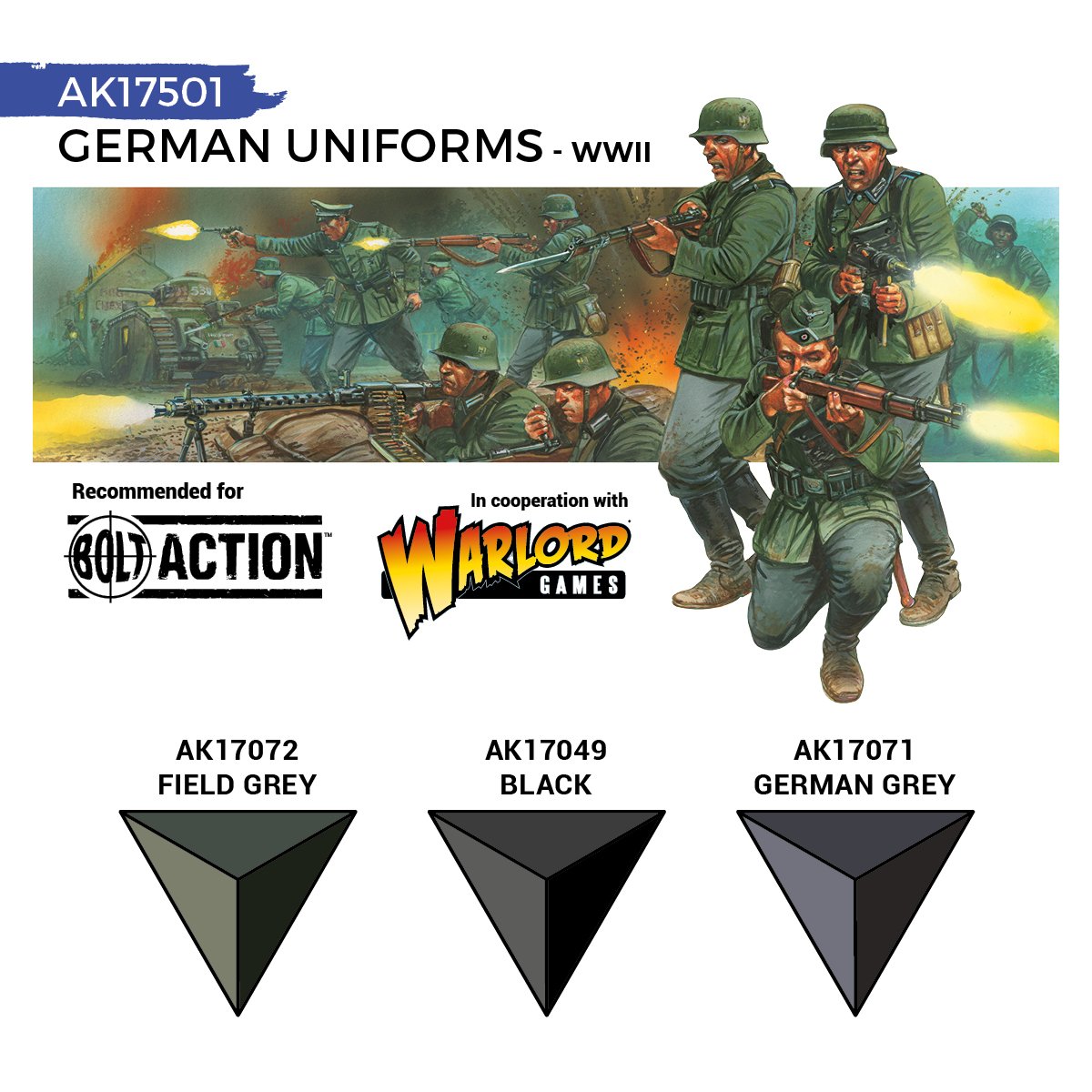 AK17501 GERMAN WWII UNIFORMS – QUICK GEN SET
