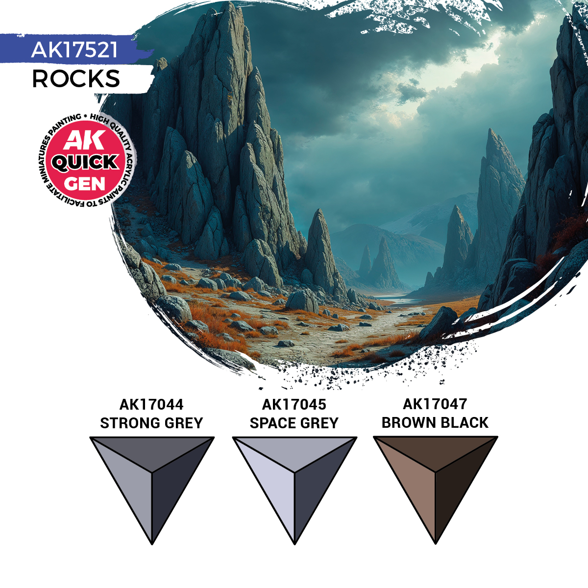 AK17521 ROCKS – QUICK GEN SET