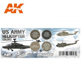 AK11750 3rdGen US ARMY HELICOPTER COLORS