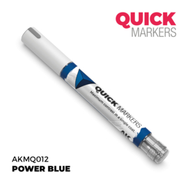 AKMQ012 Power Blue Quick Marker