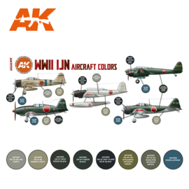 AK11737 3rd Gen WWII IJN AIRCRAFT COLORS