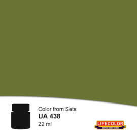 UA438 LifeColor  Medium IDF Green 22ml
