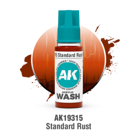 AK19315 STANDARD RUST – ACRYLIC WASH