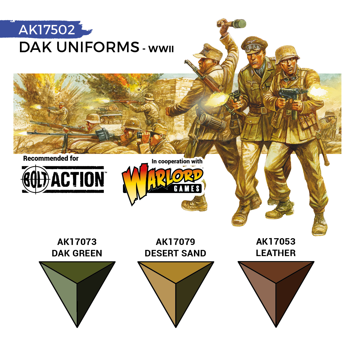 AK17502 GERMAN DAK UNIFORMS – QUICK GEN SET