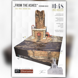RT48020 1:48 RT-Diorama From The Ashes Diorama Base 