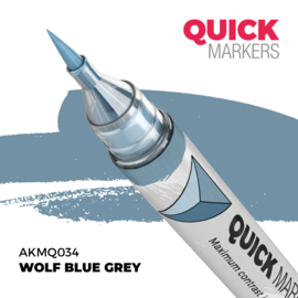 AKMQ034 Wolf Blue Grey Quick Marker
