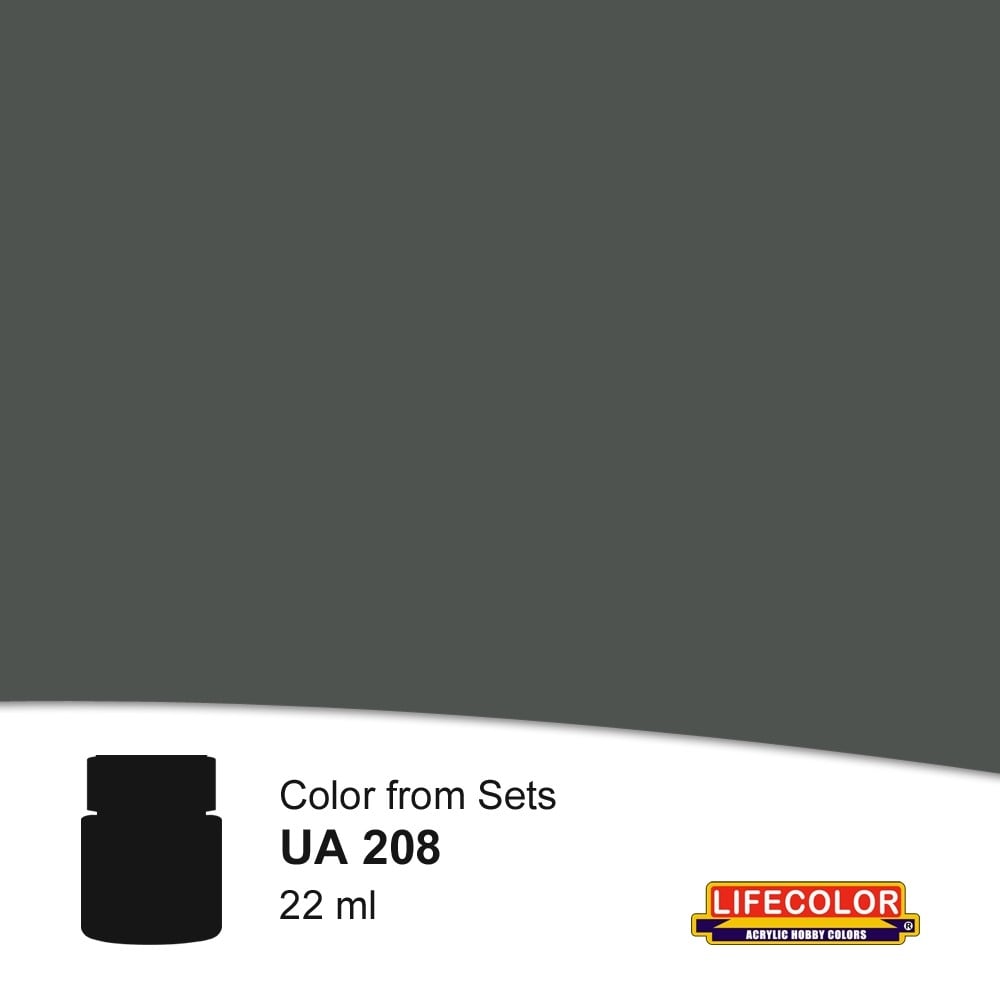 UA208 Lifecolor German Army Anthrazitgrau RAL 7016