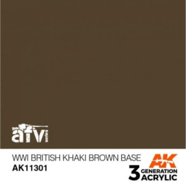 AK11301 WWI British Khaki Brown Base