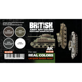 RCS128 British Army AFV Colors. North-West Europe 1944-1945