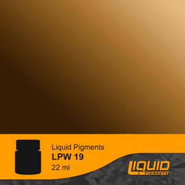LPW19 	LifeColor Liquid Pigments Wooden Deck Shadower (22ml)