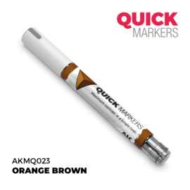 AKMQ023 Orange Brown Quick Marker