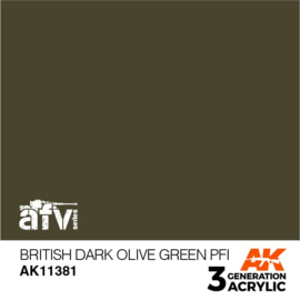 AK11381 BRITISH DARK OLIVE GREEN PFI – AFV