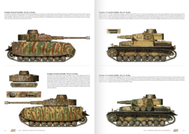 AK916 1944 GERMAN ARMOUR IN NORMANDY – CAMOUFLAGE PROFILE GUIDE